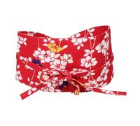 EPIGEIST Japanese Wide Waist Belt For Women Adjustable Sash With Sakura Embroidery Traditional Japanese Accessory For Kimono Festivals Parties And Modern Dresses