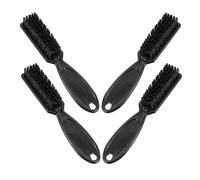 EPIGEIST Juego 4 Cepillos de Limpieza de Nailon para Peluquería Suave para Eliminar Restos de Cabello Cepillo para Recortadora y Degradado Herramienta Profesional para Barbería y Salón