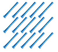 EPIGEIST Juego de 60 Rizadores de Pelo de Plástico con Banda Elástica y Tapa, Varillas para Rizar Cabello Largo y Corto, Herramientas para Peinado sin Calor, 0.9x8.2 Cm, Uso