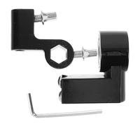 EPIGEIST Juego De Accesorios Para Pedal Doble De Bombo Jazz Con Eje De Transmisión, Abrazadera Ajustable y Llave, Compatible Con Pedales De Batería Estándar, Adecuado Para Estudios y Conciertos