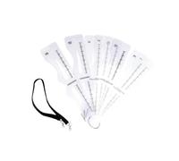 EPIGEIST Juego De Plantillas Para Cejas 12 Unidades 12 Estilos Plantilla Reutilizable Para Dibujo De Cejas Herramientas De Belleza Para Maquillaje Facial Diadema Incluida