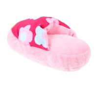 EPIGEIST Juguete Masticable para Perros Sonido Chirriante en Forma de Zapato, Peluche Resistente Rosa Flores para Entrenamiento de Cachorros en Casa