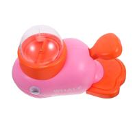 EPIGEIST Juguete para Perros con Dispensador de Premios Forma de Alimentador Giratorio con Botón para Entrenamiento y Alimentación Saludable de Cachorros Compacto