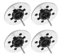 EPIGEIST Kit de 4 Piezas Volante Metálico Tn-21 para Grabadora de Cintas, Rodillo de Presión para Reparación de Casetes, Accesorio Compatible para Dispositivos de Audio Portátil,