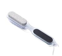 EPIGEIST Kit Exfoliante Pies con Pómez Natural Cepillo para Uñas y Removedor de Callos Herramienta Ergonómica para Eliminar Muerta y Durezas Pies Cuidado Profesional Casa