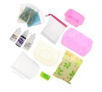 EPIGEIST Kit para Hacer Jabón Artesanal para Principiantes con Materiales Seguros y Base de Glicerina Incluye Pigmentos y Esencias Naturales para DIY Casa para Adultos Colores y Estilos