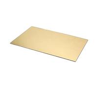 EPIGEIST Lámina Autoadhesiva de Material de Golpeador Dorado para Guitarra Acústica 44 X 29 Cm, Placa de Acrílico y Pvc Resistente al Calor Desgaste, Protección DIY para Guitarra