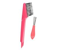 EPIGEIST Limpiador de Cepillos Herramienta Quitapelusas Diseño Ergonómico Cabello de Abs y Superficie Eficaz y Práctica para Uso Diario Hogar