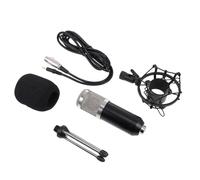 EPIGEIST Micrófonos de Condensador Negro Soporte para Karaoke para Música Casa y Chat Online Color Aleatorio