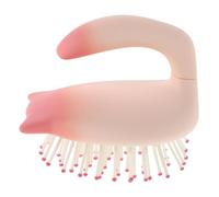 EPIGEIST Mini Cepillo De Pelo Cepillo Desenredante De Adultos De Masaje Almohadilla Para Cabello Húmedo y Seco Color Rosa