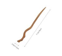 EPIGEIST Palillo Pelo de Ébano Clásico Vintage Horquilla de Madera Decorativa Estilo Hanfu para Mujer Accesorio Tradicional Chino para Peinados Antiguos Tocado Elegante y Artesanal