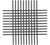 EPIGEIST Palillos de Aleación Antideslizantes 10 Pares 242 CM Color Negro Reutilizables Resistentes al Calor para Sushi y Comida Japonesa en Cocina y Comedor