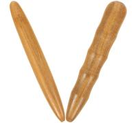 EPIGEIST Palos de masaje de madera 2Pcs para cuerpo y pies, herramienta multifuncional para aliviar tensión corporal, uso en interiores y exteriores, después de una caminata larga