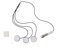 EPIGEIST Pastilla Piezoeléctrica con Tubo de Aluminio Transductor Autoadhesivo para Guitarra Acústica Ukelele y Kalimba Fácil Instalación y Señal Clara