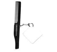 EPIGEIST Peine Plegable De Viaje Espejo Para Hombre Peine De Barba Compacto Diseño Práctico Ligero y Resistente Para Cuidado Personal y Estilo Diario