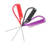 EPIGEIST Peines para Cabello para Salón 3 Unidades Acero Inoxidable Aguja Afilada Herramientas para Mechas Profesionales Peluqueros y Estilistas Separación Precisa y Peinado Detallado
