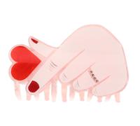 EPIGEIST Pinza Grande Cabello de Acrílico Rosa en Forma de Corazón Accesorio Día de San Valentín Sujeción Fuerte y Diseño Romántico para Uso Diario y Ocasiones Obsequios