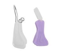 EPIGEIST Pinzas para Nariz de Silicona Suave 2 Piezas Corrector Nasal Cómodo para Mejorar la Forma Nariz Uso Nocturno y Diurno