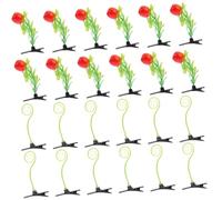 EPIGEIST Pinzas Pelo Pequeñas Forma de Brotes de Planta 24 Piezas para Niñas Accesorios Creativos para Cabello Uso Diario y Fiestas Varios estilos