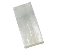 EPIGEIST Placa de Selenita Natural 15x8x1 Cm Cristal Transparente Mineral Decoración Hogar Herramienta Energía Positiva Colección
