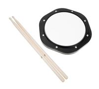 EPIGEIST Práctica de Batería con Almohadilla Silenciosa Metrónomo Incorporado y Funda para Baquetas Kit Duradero para Entrenamiento de Percusión para Bateristas Principiantes y