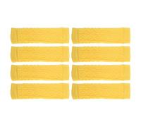 EPIGEIST Protector para Patas de Perro 8 Piezas XL Amarillo Fundas Deportivas Transpirables para Patas Delanteras y Traseras Envolturas de Punto para Mascotas Calentadores Protectores