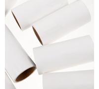 EPIGEIST Recambios de Rodillo Adhesivo Quitapelusas para Mascotas 10 Piezas 600 Hojas Blancas 10 CM para Eliminar Pelo de Perros y Gatos en Ropa Sofás Alfombras y Asientos de Coche