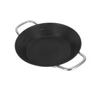 EPIGEIST Sartén Barbacoa Antiadherente Acero Inoxidable con Doble Asa para Cocina Parrilla de Precisión para Bistec Tocino y Tortillas Fácil Limpieza y Agarre Seguro