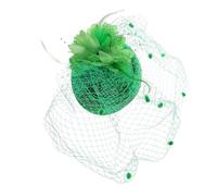 EPIGEIST Sombrero Mini Vintage con Verde para Día de San Patricio Horquillas Decorativas Brillantes para Fiestas y Accesorios de Cabello Festivos