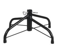 EPIGEIST Soporte para Árbol de Navidad Metálico con Horneada Base Estable Diseño de Cuatro Patas para Equilibrio Fijación con Tornillos Compatible con Árboles Artificiales y Naturales