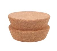 EPIGEIST Tapones de Corcho Cónicos para Botellas de Vidrio, 2 Unidades, Corcho Natural Blando, Tamaño 110x90x30 Mm, Reutilizables para Vino, Frascos y Manualidades, Sellado Hermético