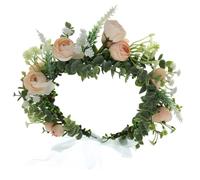 EPIGEIST Tocado de Aro de Novia Pelo de Boda Diadema para Fiesta Compromiso o Sesión de Fotos