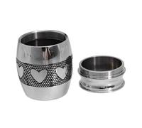 EPIGEIST Urna Cineraria para Mascotas Tapa Sellada, Acero Inoxidable Duradero, Tamaño Pequeño, para Cenizas de Perro y Gato, Uso Memorial, para Familiares y Seres Queridos