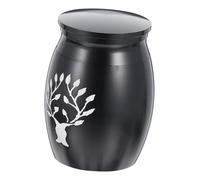 EPIGEIST Urna Conmemorativa Pequeña para Cenizas de Mascotas Caja Cineraria de Acero Inoxidable Resistente y Ligera Contenedor de Huesos para Perros y Gatos Diseño Compacto y Portátil