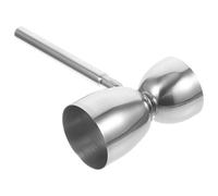 EPIGEIST Vaso Medidor de Acero Inoxidable Doble 30/60 Ml Mango Largo Taza Medidora para Coctelería Casera y Barra Herramienta Precisa para Medir Cócteles y Utensilios de Bar Profesional