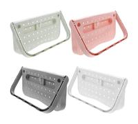 EPIGEIST Zapatero De Pared Plegable Adhesivo, Estante para Guardar Zapatos, Plástico Resistente, Soporte Multifuncional para Hogar, Colgador De Zapatos para Puerta, Kit De 4 Unidades (, y)