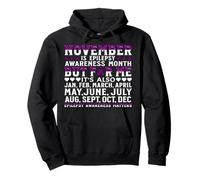 Epilepsy Awareness Products Gifts Fight Epilepsy Warrior Sudadera con Capucha