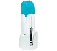 EpilWax Calentador de Cera para Rollos de 100 ml con Base - Dispositivo Calentador de Cera para Cartuchos de Recambio (Individual con base, Blanco)