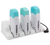 EPILWAX SAS Hand warmers Wax Trio Without Wire With Sa Base For Recharge 100 Ml (Roll - On) wax To Plucking Disposable by EPILWAX SAS