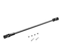 EPINON Eje de transmisión central de acero inoxidable de 220 mm para Traxxas TRX4 TRX6 Axial SCX10 Capra UTB10 Redcat 1/10 RC Car Crawler accesorios de actualización (negro)