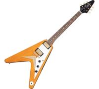 Epiphone Korina Flying V Aged Natural - Guitarra eléctrica (incluye estuche)