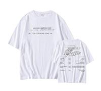 EPISODE 1: ZERO FRONTIER Camiseta 2026 Camiseta Estampada Con Soporte Camiseta De Algodón Con Cuello Redondo De Manga Corta(White,2XL)