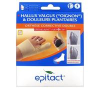 EPITACT Hallux Valgus y el dolor Plantar ortesis correctivas doble pie izquierdo T.S