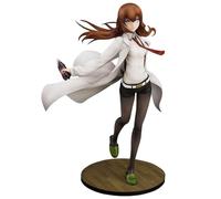 Epitome Makise - Figura de Kurisu Steins Gate, figura de anime, estatua de personaje Makise Kurisu, figura de acción de 21 cm, adornos de PVC, colección de escritorio, regalos para fanáticos (estilo 2