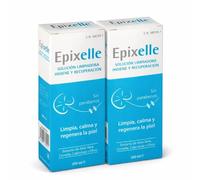Epixele Solución Limpiadora 200 ml - Pack de 2 (Total 400 ml) | Higiene íntima y cuidado de piel sensible | Aloe Vera + Centella + Caléndula + Olivo | Uso diario