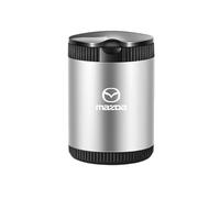 EPJDNADF Ceniceros para Coche,Cenicero Portátil para Auto con Tapa,Antideslizante y Estable Fácil de Limpiar Diseño Ahorrador de Espacio,Silver-High Style