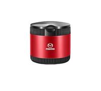 EPJDNADF Ceniceros para Coche,Cenicero Portátil para Auto con Tapa,Antideslizante y Estable Fácil de Limpiar Diseño Ahorrador de Espacio,Red-Short Style