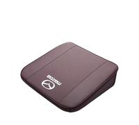 EPJDNADF Cojin Asiento Coche para Mazda CX-3 5 30 50 MX-5,Auto Funda de Asiento Antideslizante y Ajuste Confort para Todas Las Estaciones Fácil de Limpiar y Mantener,Brown-Height 3.15 in