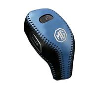 EPJDNADF Funda Pomo Cambios Marcha Coche Antideslizante para MG HS 2019-2021,Cubierta de Palanca de Cambios Auto Resistente a Arañazos y Desgaste Impermeable y Antipolvo,Blue