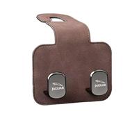 EPJDNADF Ganchos para Reposacabezas de Asiento de Auto para Jaguar F-Pace F-Type I-Pace,Ganchos para Respaldo de Asiento Trasero Alta Capacidad de Carga Antideslizante y Estable,Brown